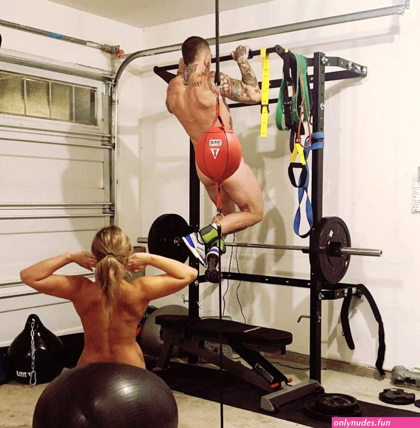 UFC Star Paige VanZant And Her Husband Get Naked And Wrestle Only